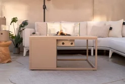 Feuertische|Loungetische|Cosi Feuertisch loft 100 x 100 cm Beige