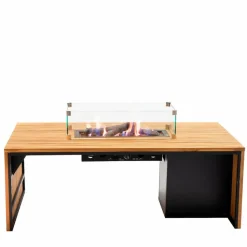 Feuertische|Cosi Feuertisch bridge 80 x 140 cm Teak