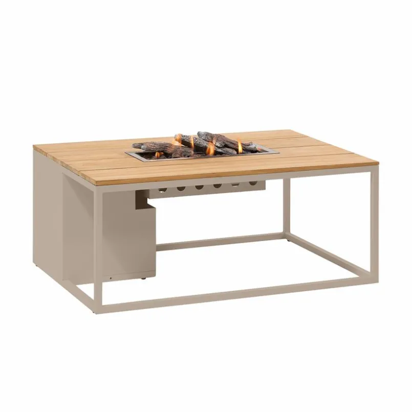 Feuertische|Cosi Feuertisch loft 80 x 120 cm Beige
