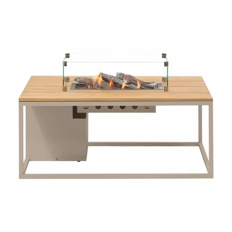 Feuertische|Cosi Feuertisch loft 80 x 120 cm Beige
