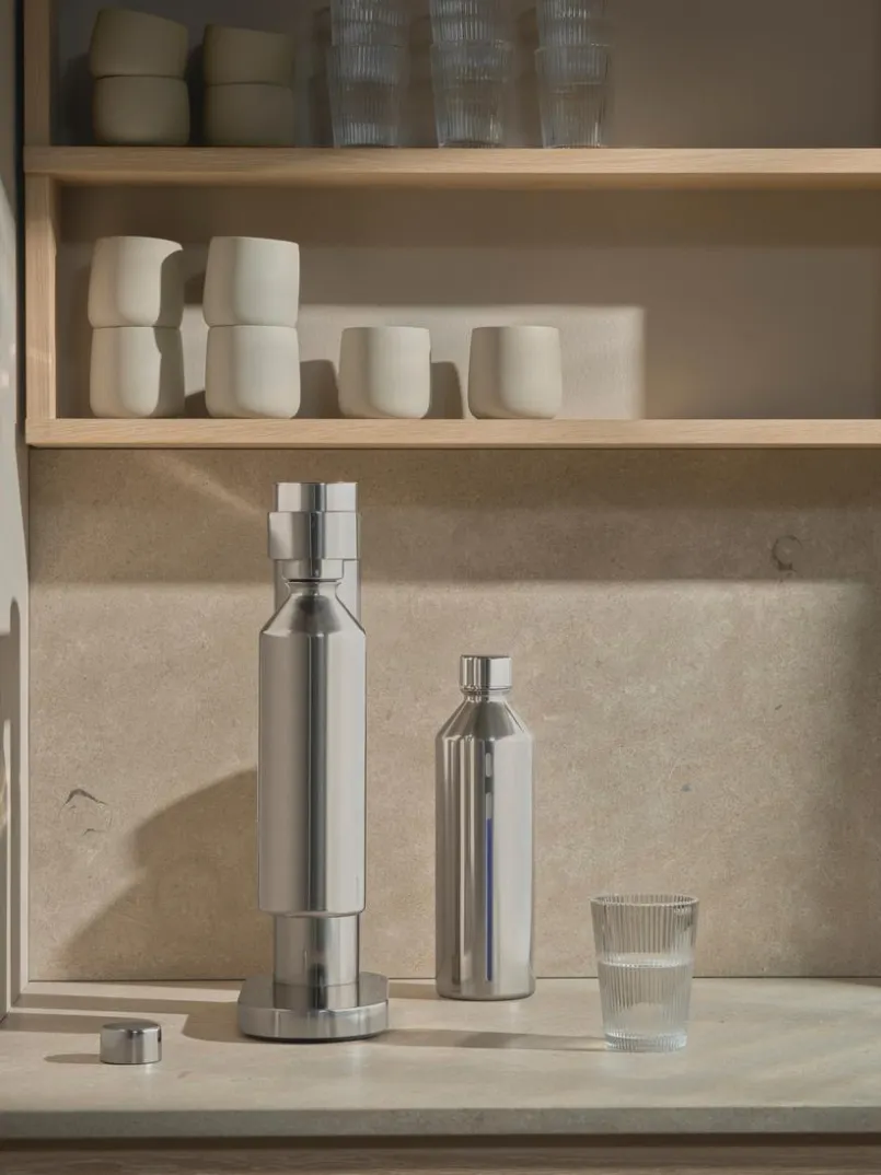 Trinkflaschen|Trinkflaschen|Stelton Flasche Brus 1150 ml Silber