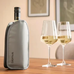 blomus Bar- & Weinzubehör-Flaschenkühler Amilio 21 cm Grau