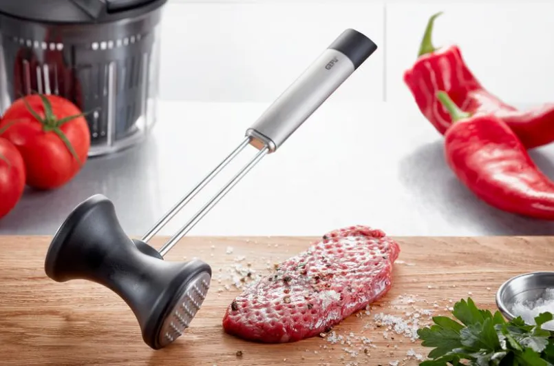 GEFU Küchenutensilien-Fleischklopfer Primeline Silber
