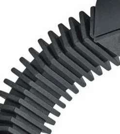 Schienensysteme|Trio Flexverbinder DUOline Schwarz