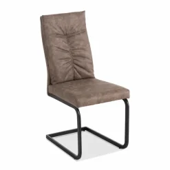 Stühle|BOOOM Freischwinger Milan Grau