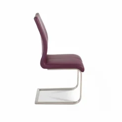 Stühle-Freischwinger Milano Lila