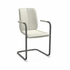 Stühle|bert plantagie Freischwinger Tara 824-A Weiß