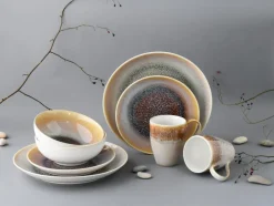 CreaTable Geschirr-Frühstücksteller Caldera Ø 21 cm Sand