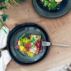Geschirr|like. by Villeroy & Boch Frühstücksteller Lave Gris Ø 23 cm Grau