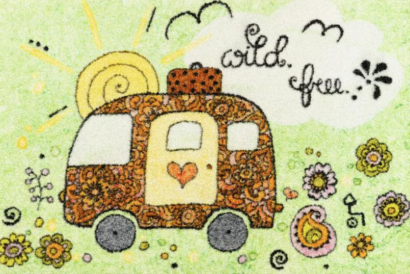 Fußmatte Camper 50 x 75 cm< Best
