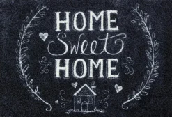 Fußmatte Chalky Home 50 x 75 cm<Wash & Dry Discount