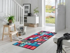 Wash & Dry Fußmatten-Fußmatte Tundra Tiger 75 x 120 cm Bunt