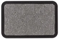 Fußmatten|Astra Fußmatte Border Star 40 x 60 cm Silber