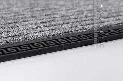 Fußmatten|Astra Fußmatte Border Star 40 x 60 cm Silber