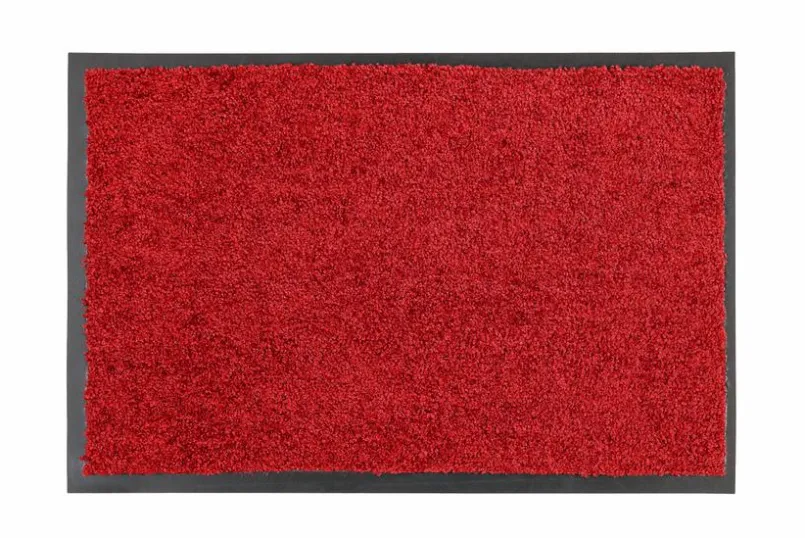 Fußmatten| Fußmatte Proper Tex uni 40 x 60 cm Rot