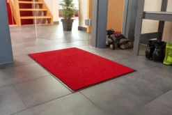 Fußmatten| Fußmatte Proper Tex uni 40 x 60 cm Rot