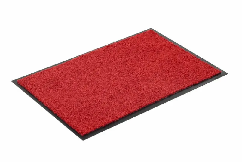 Fußmatten| Fußmatte Proper Tex uni 40 x 60 cm Rot