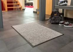 Fußmatten| Fußmatte Proper Tex Uni 40 x 60 cm Grau