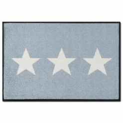 Fussmatten|Fußmatten|Wash & Dry Fußmatte Stars 40 x 60 cm Grau