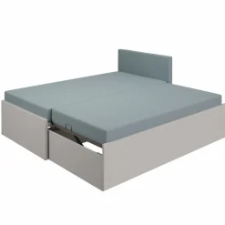Paidi Jugendbetten|Jugendbetten-Funktionsbett Flynn 100 x 200 cm Blau / Grau