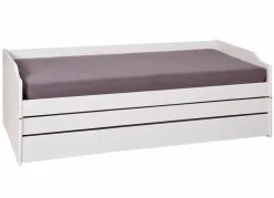 Jugendbetten|Jugendbetten|Inter Link Funktionsbett Lotar 90 x 200 cm Weiß