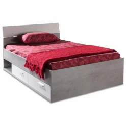 Composad Jugendbetten|Jugendbetten-Funktionsbett Mipiace 120 x 200 cm Grau