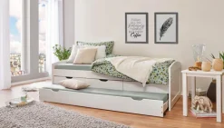 Jugendbetten|Jugendbetten|Inter Link Funktionsbett Ulli 90 x 200 cm Weiß