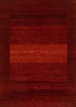 Natur(Look) Teppiche| Gabbeh Teppich Milano Vision 70 x 140 cm Rot