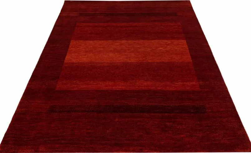 Natur(Look) Teppiche| Gabbeh Teppich Milano Vision 70 x 140 cm Rot