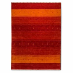 Natur(Look) Teppiche| Gabbeh Teppich Loom Lori 170 x 230 cm Rot