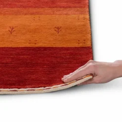 Natur(Look) Teppiche| Gabbeh Teppich Loom Lori 170 x 230 cm Rot