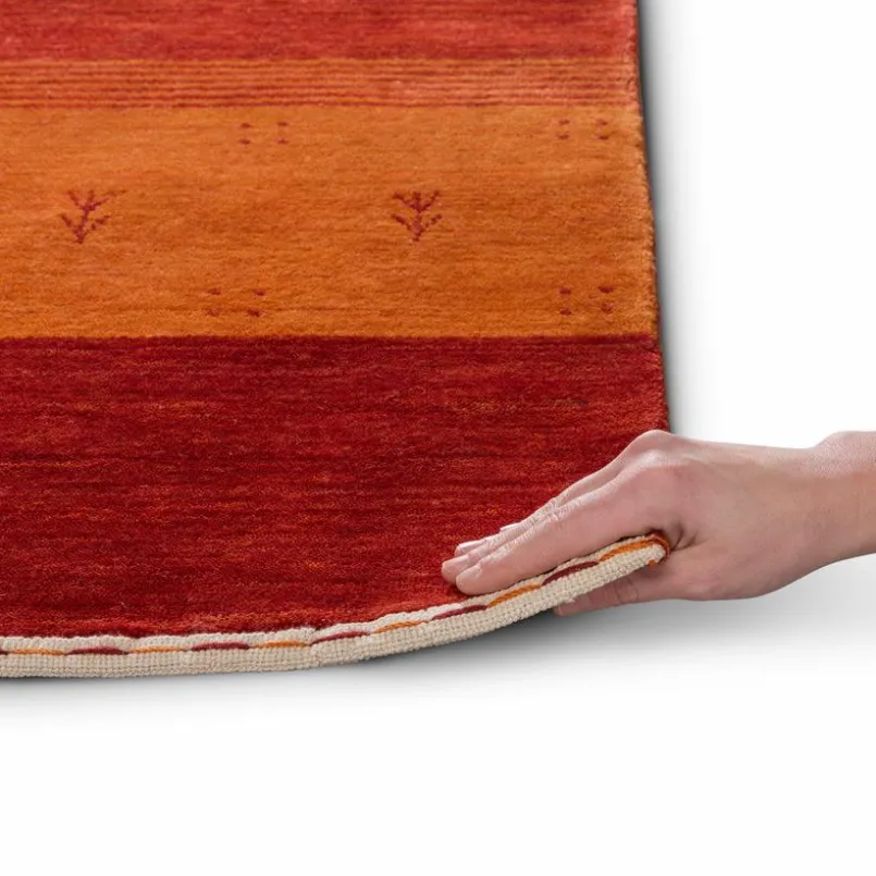 Natur(Look) Teppiche| Gabbeh Teppich Loom Lori 170 x 230 cm Rot
