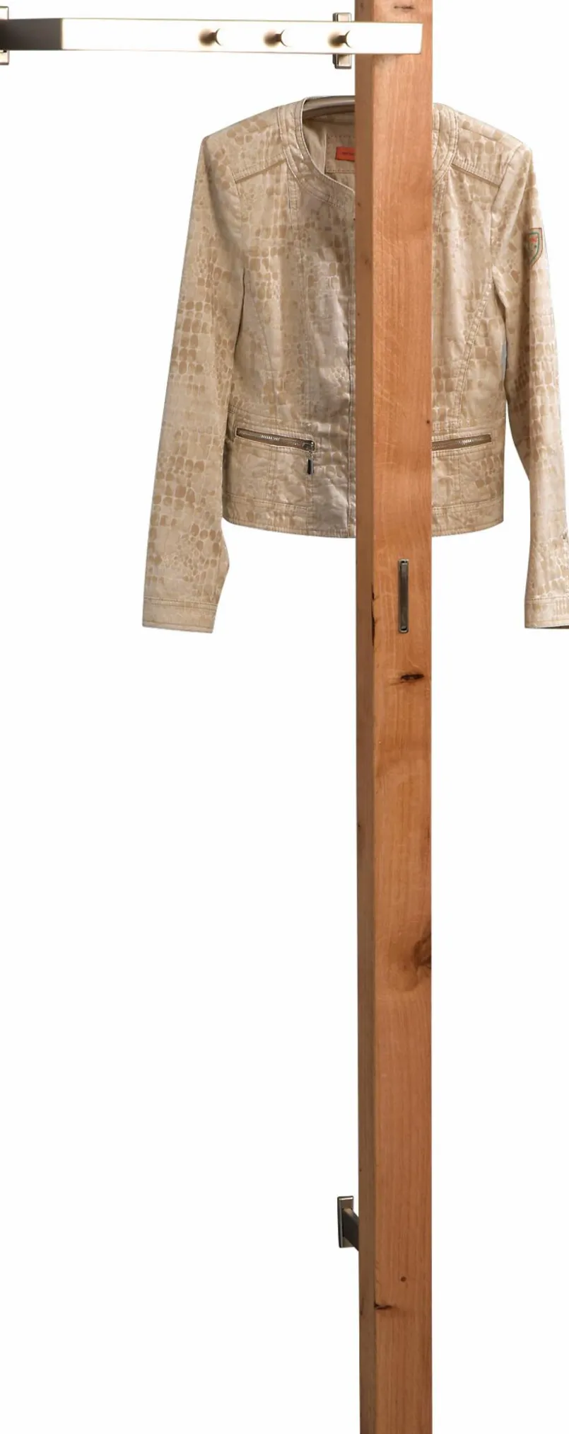 Garderobenständer & -Haken-Garderobe Santiago Wildeiche geölt