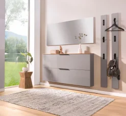 Garderoben-Komplettsets| Garderobenkombination Space Grau