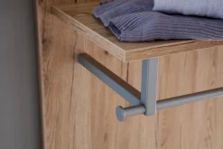 Garderoben-Komplettsets|Wittenbreder Garderobenkombination Faro Eiche / Grau