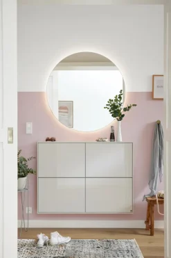 Musterring Garderoben-Komplettsets-Garderobenkombination Kara-Frame Grau