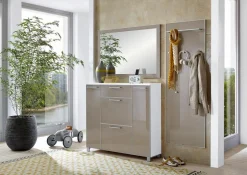 Voss Möbel Garderoben-Komplettsets-Garderobenkombination Santina Taupe