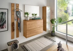 Gradel Garderoben-Komplettsets-Garderobenkombination Siena Wildeiche