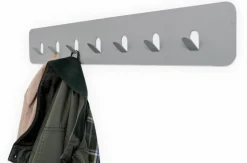 Garderobenständer & -Haken-Garderobenleiste Tilly Grau