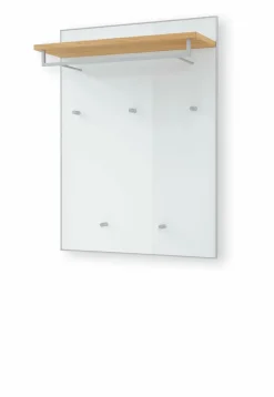 Voss Möbel Garderobenständer & -Haken-Garderobenpaneel Gardone Weiß