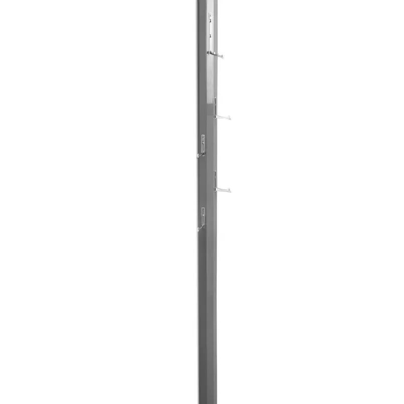 Garderobenständer & -Haken-Garderobenpaneel Palo Anthrazit