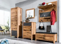 Garderobenständer & -Haken-Garderobenpaneel Paris Eiche