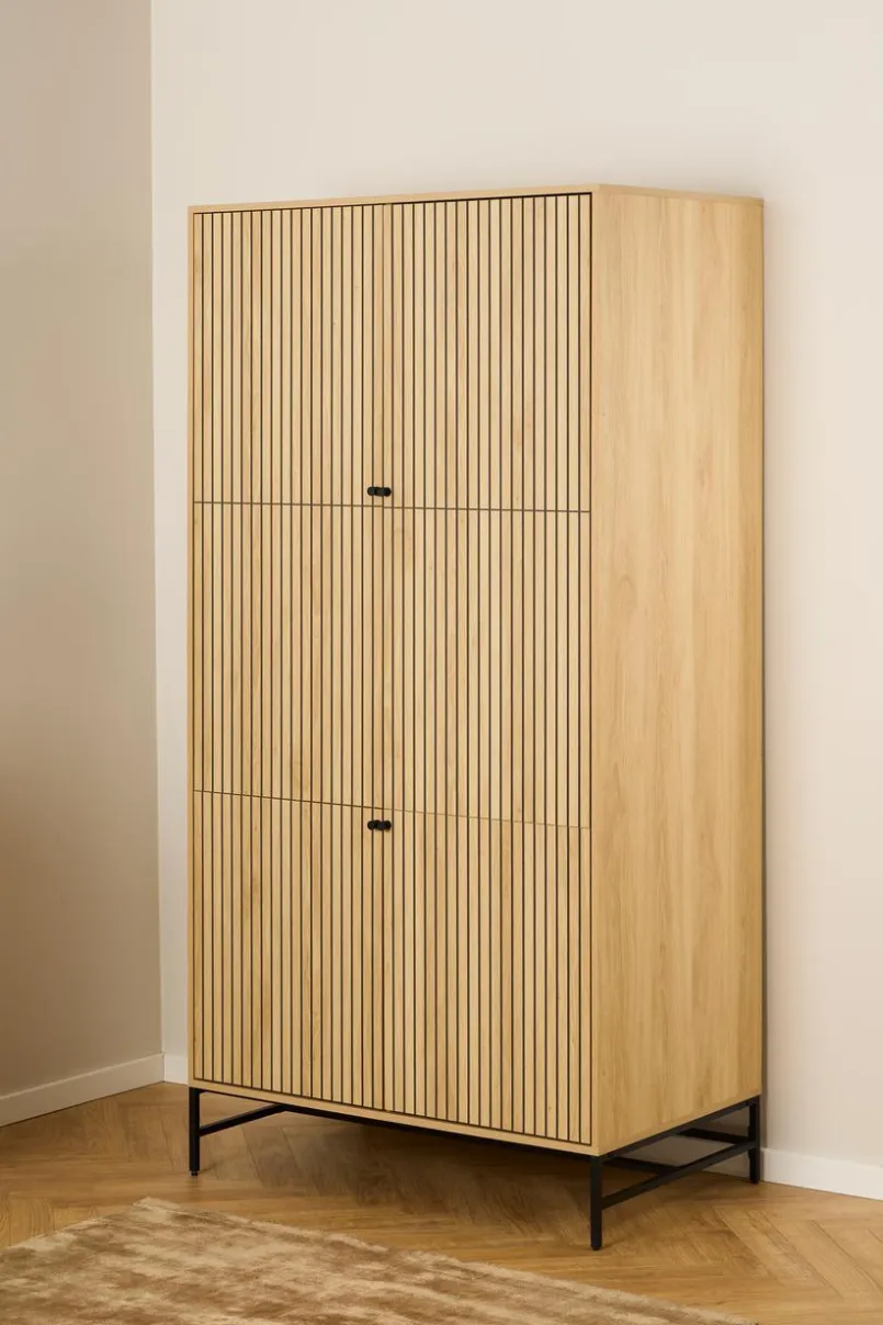 Actona Garderobenschränke-Garderobenschrank Albany Eiche