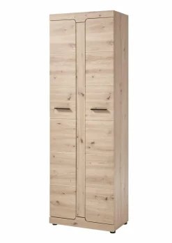Garderobenschränke-Garderobenschrank Arsenal Eiche