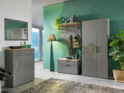 Garderobenschränke|Composad Garderobenschrank Galaverna Grau