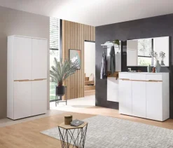 Innostyle Garderobenschränke-Garderobenschrank Memphis Weiß