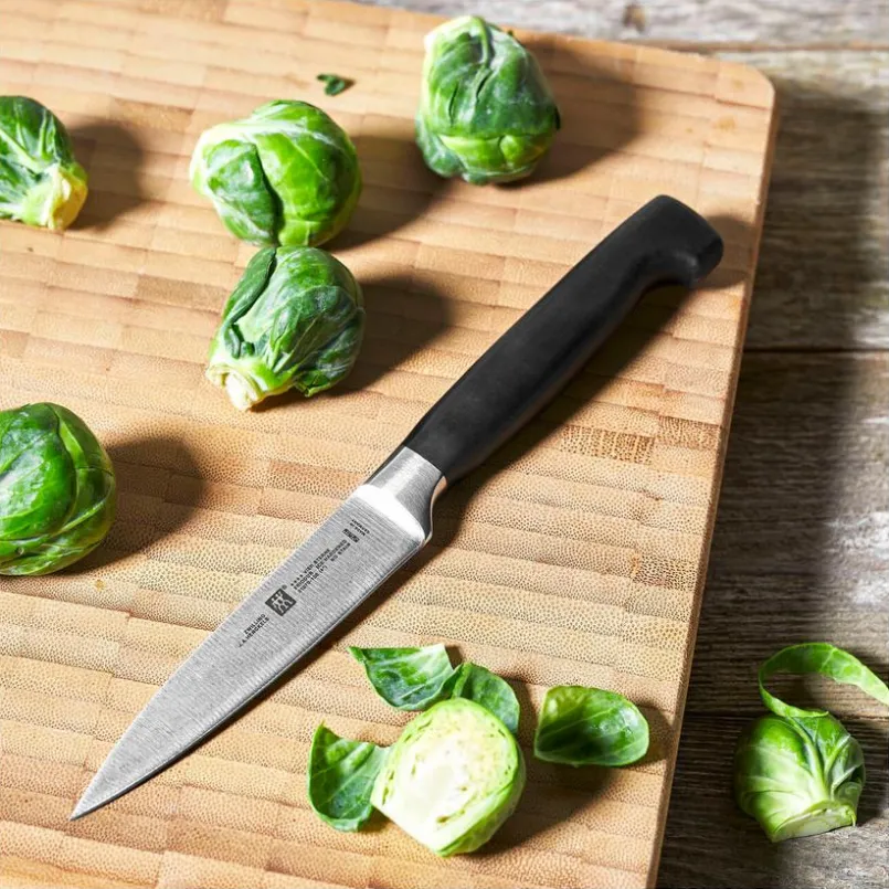 Zwilling Schneidwaren-Garnier- und Spickmesser Vier Sterne Silber