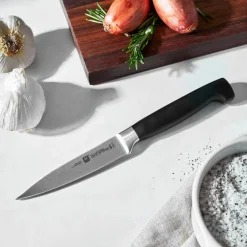 Zwilling Schneidwaren-Garnier- und Spickmesser Vier Sterne Silber
