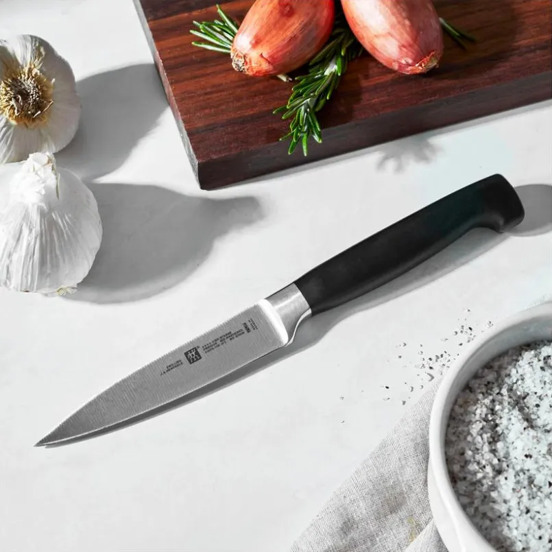 Zwilling Schneidwaren-Garnier- und Spickmesser Vier Sterne Silber