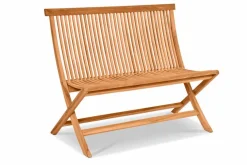 Brafab Gartenbänke|Balkonbänke-Gartenbank Turin Teak